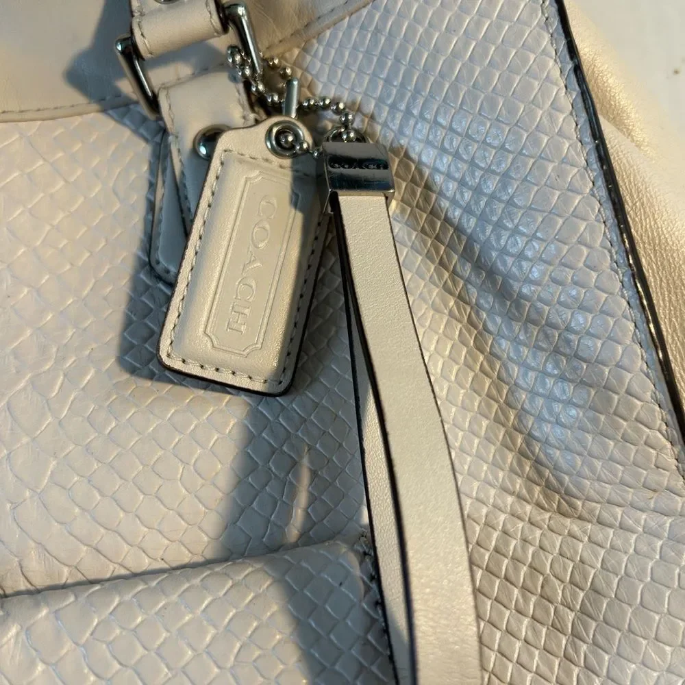 Coach Charlie Embossed Tote Bag